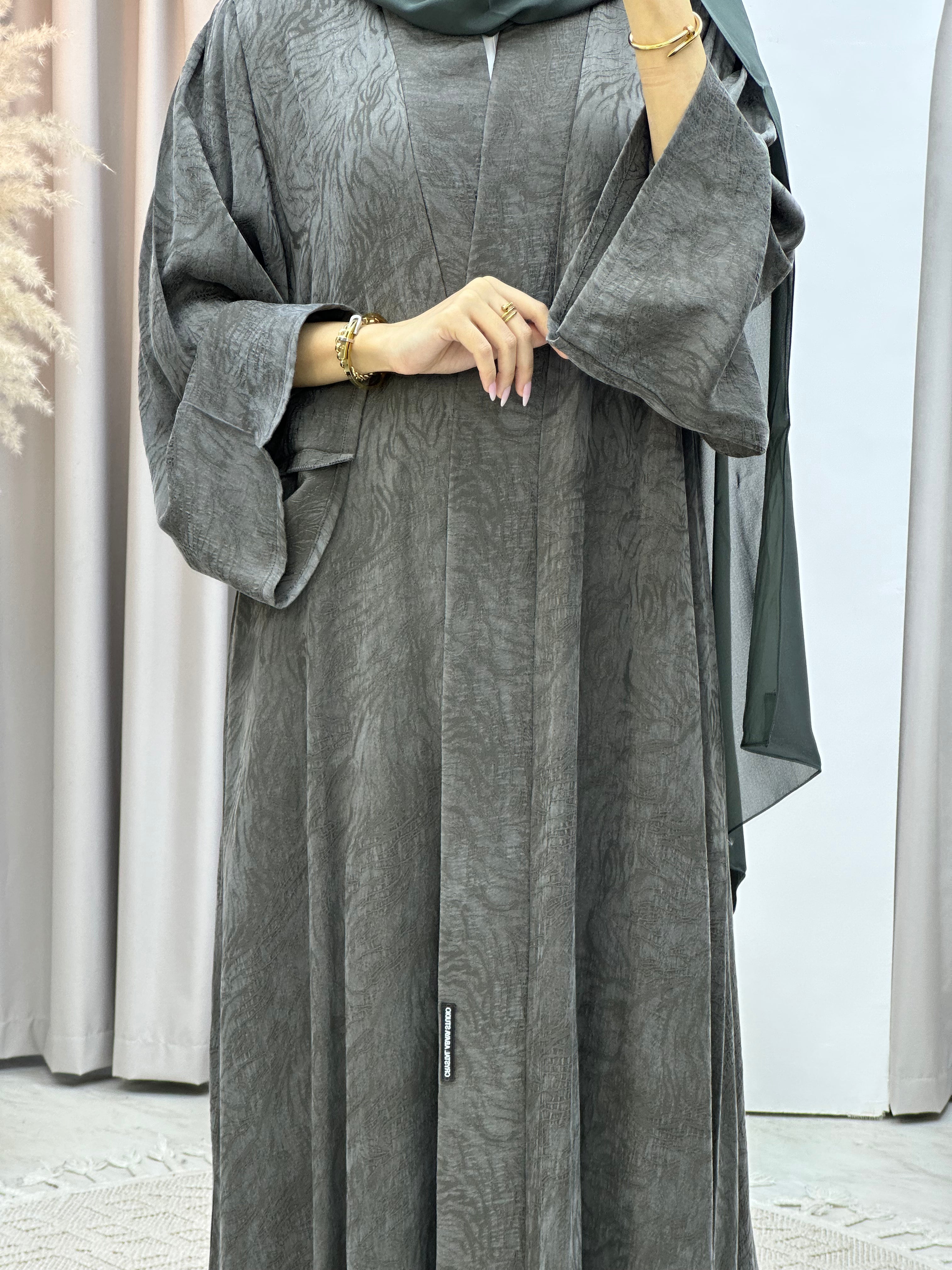 C Green Matte Premium Abaya