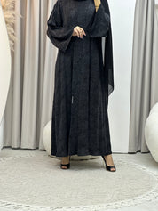 C Black Matte Premium Abaya