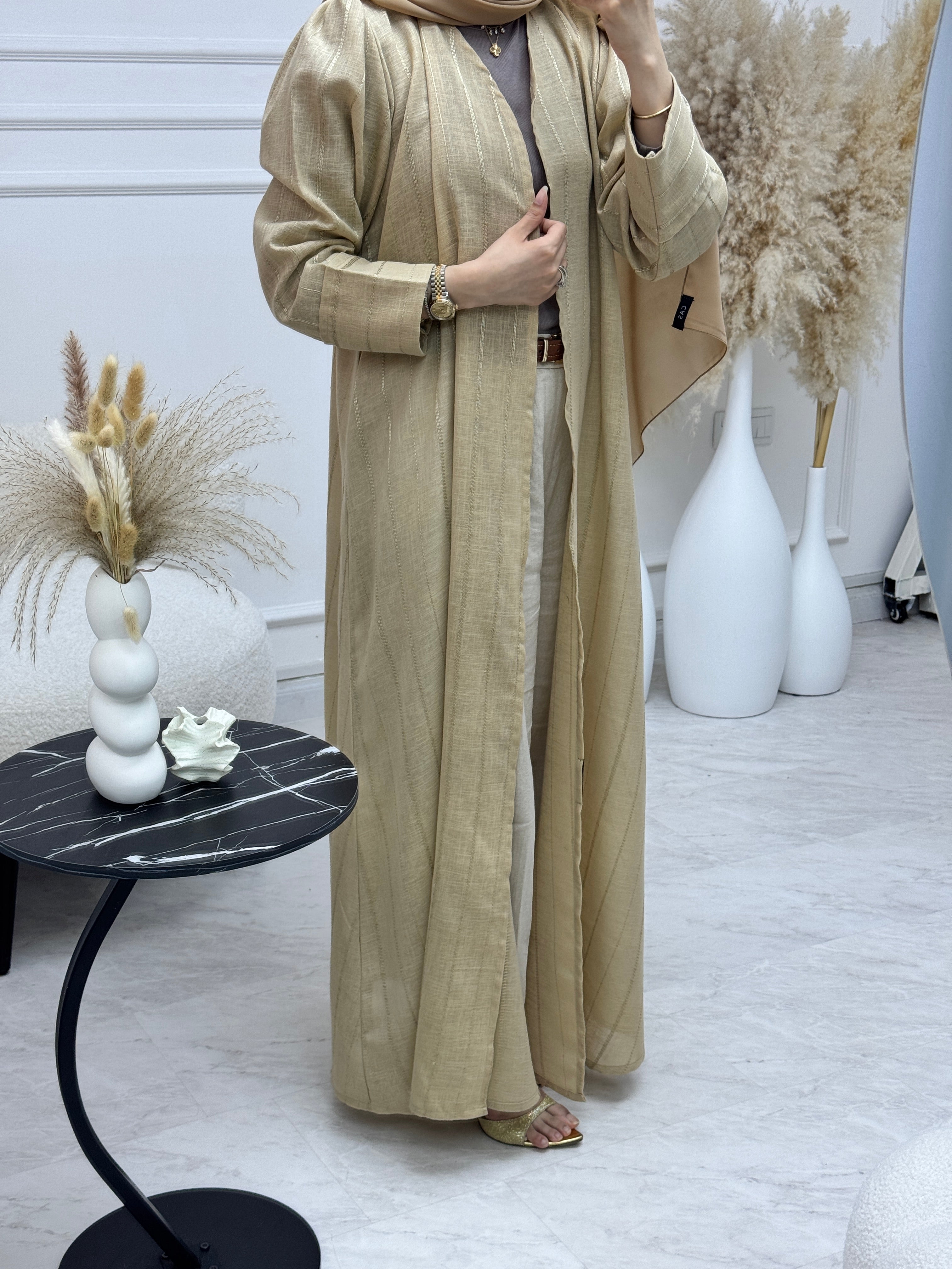 C 1217-02 Melon Travel Abaya