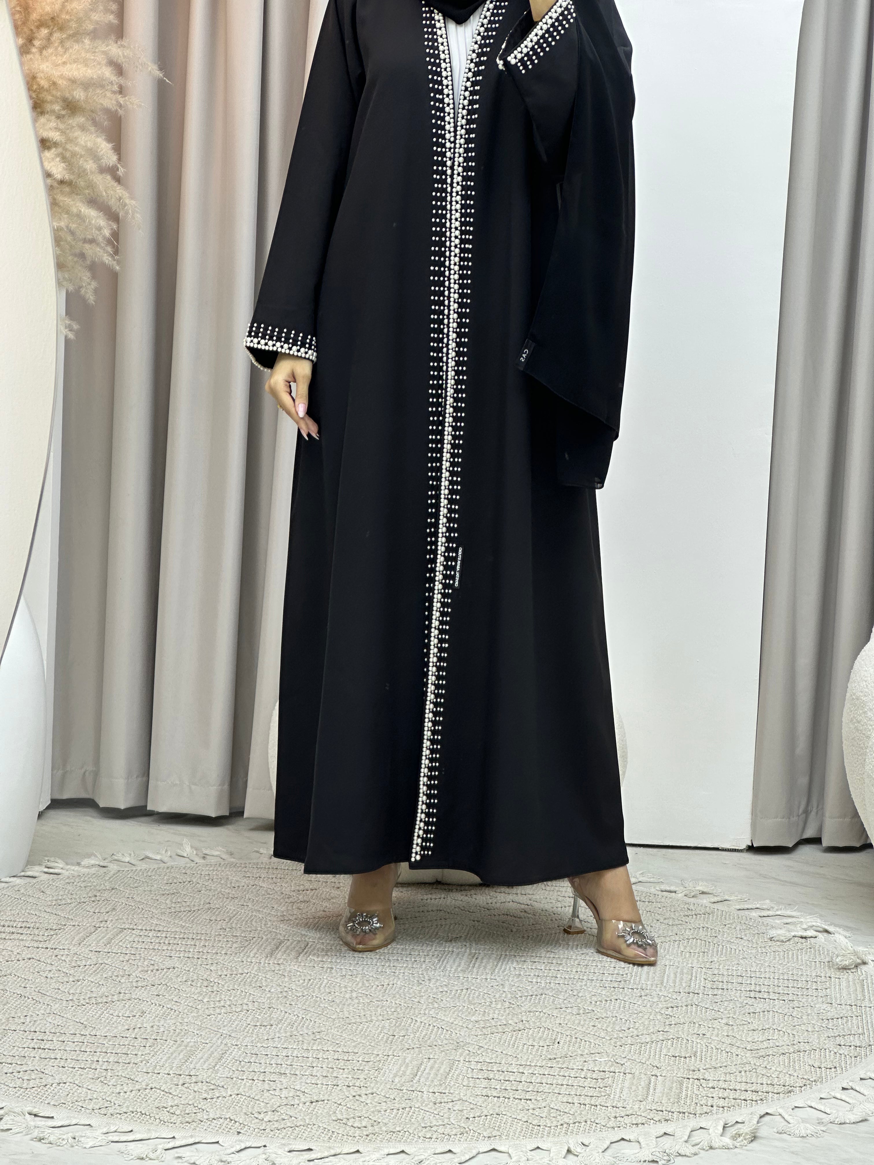 C Ramadan Black Eid Abaya 91