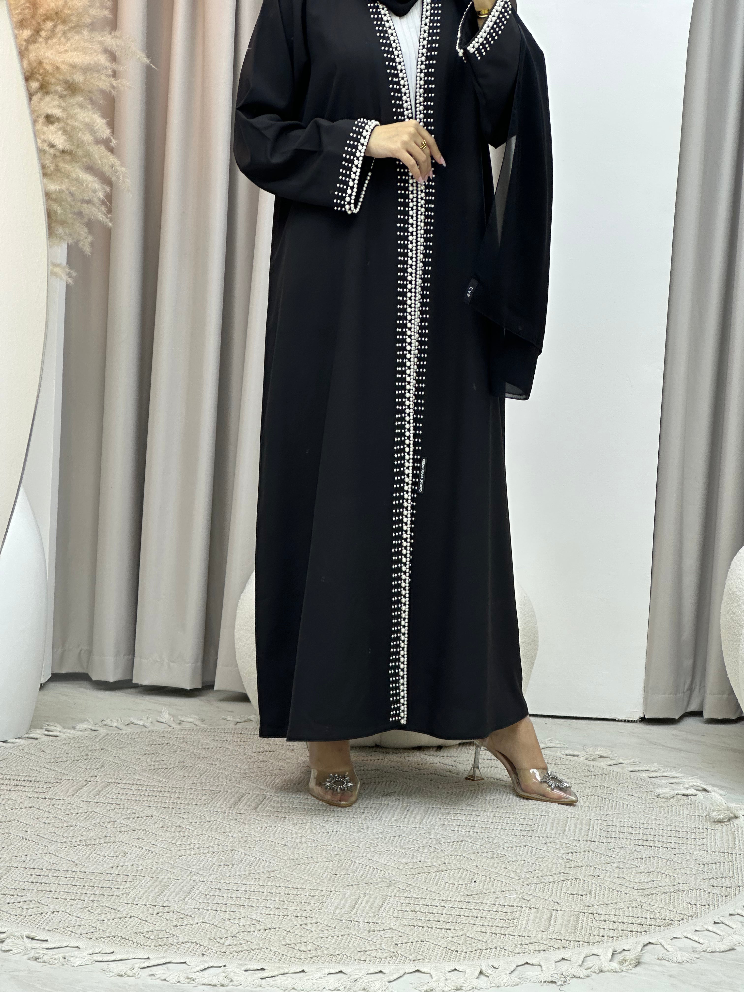 C Ramadan Black Eid Abaya 91