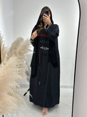 C 1513 Emirati Embroidered Abaya – UAE National Day Edition