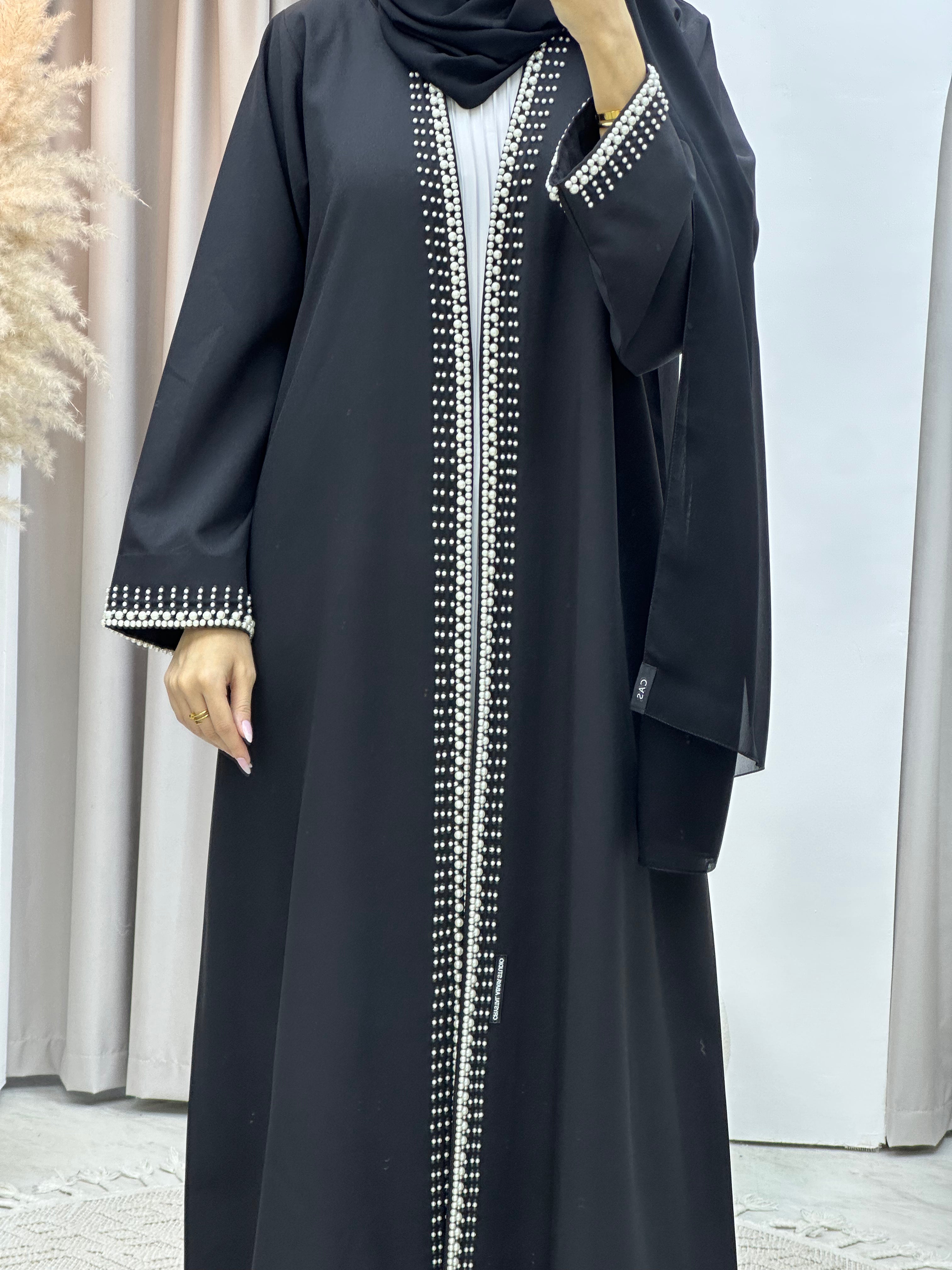 C Ramadan Black Eid Abaya 91