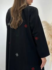 C 1511 Emirati Embroidered Abaya - UAE National Day Special