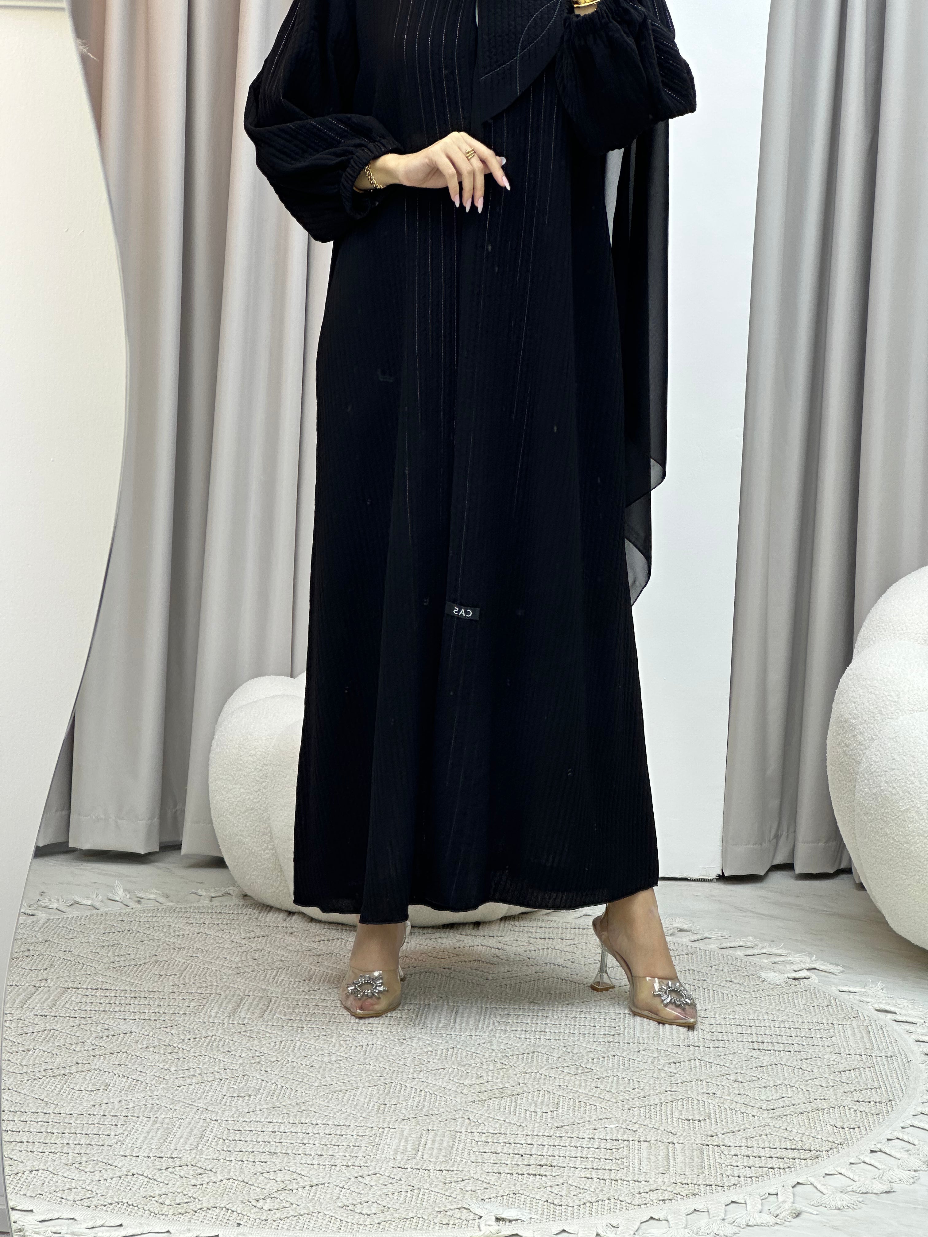 C Ramadan Black Eid Abaya 93