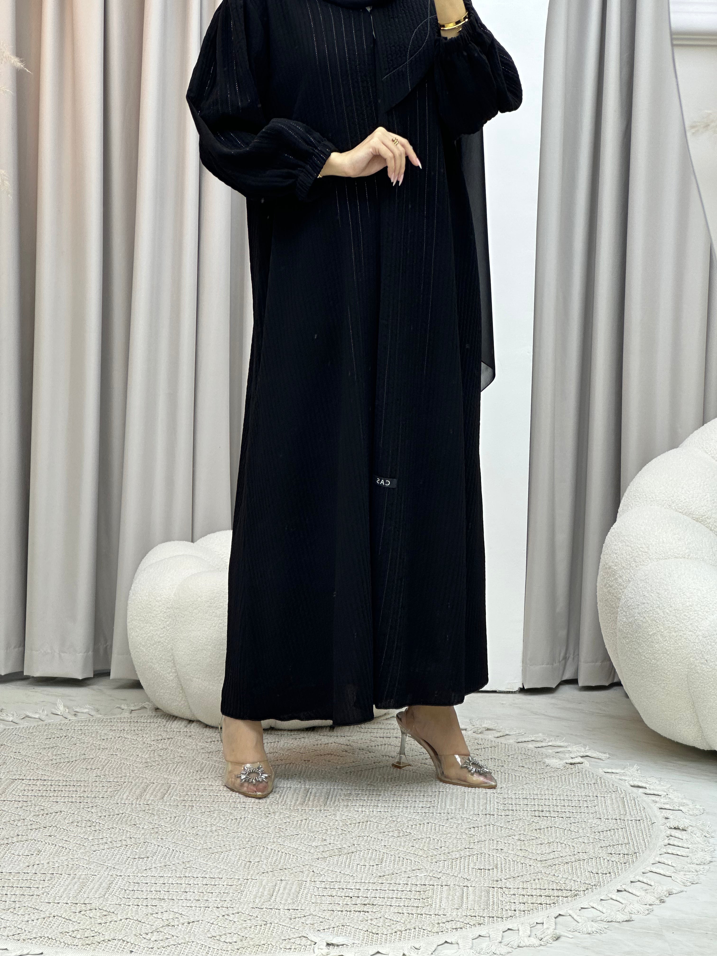 C Ramadan Black Eid Abaya 93