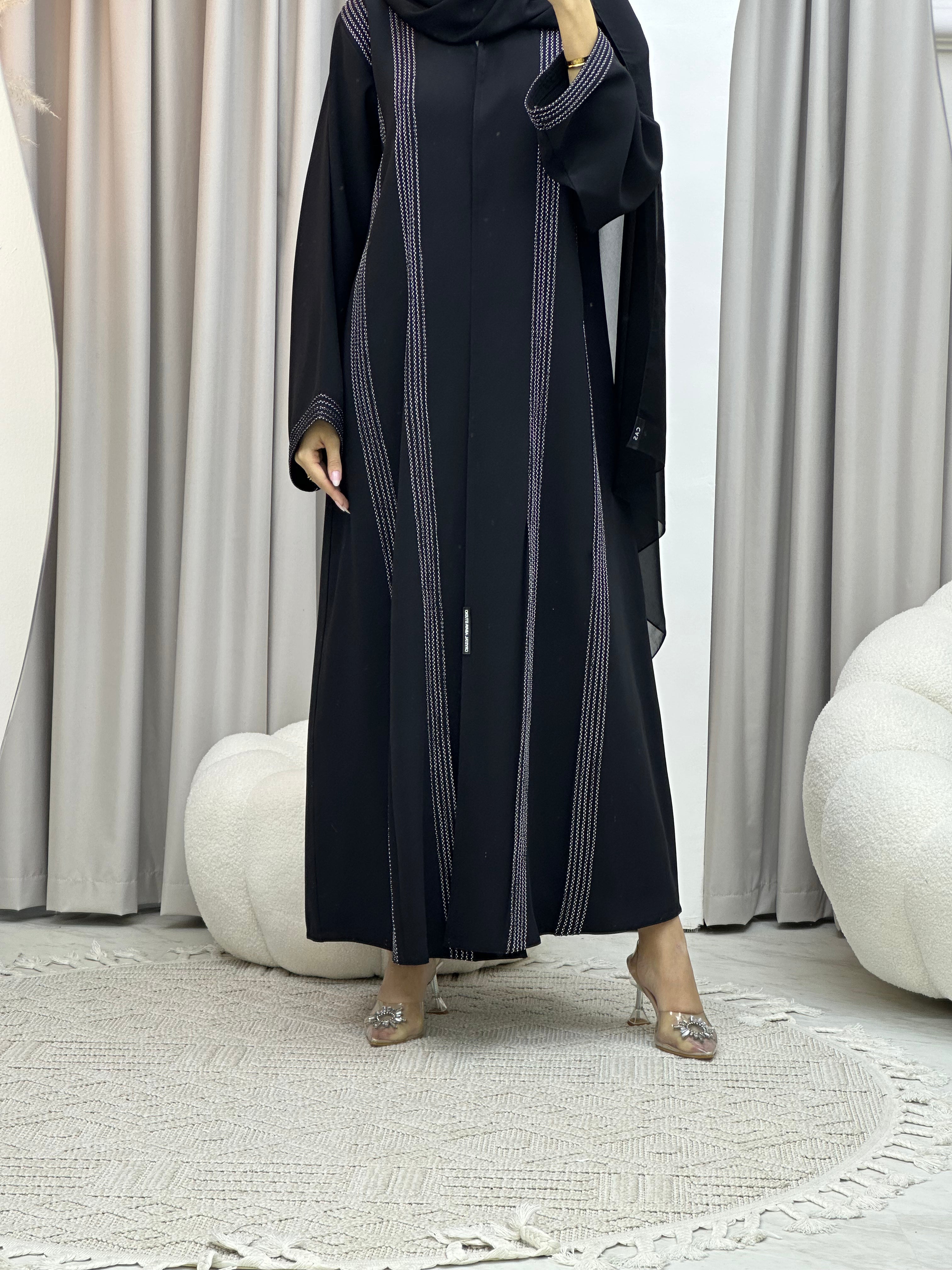 C Ramadan Black Eid Abaya 94
