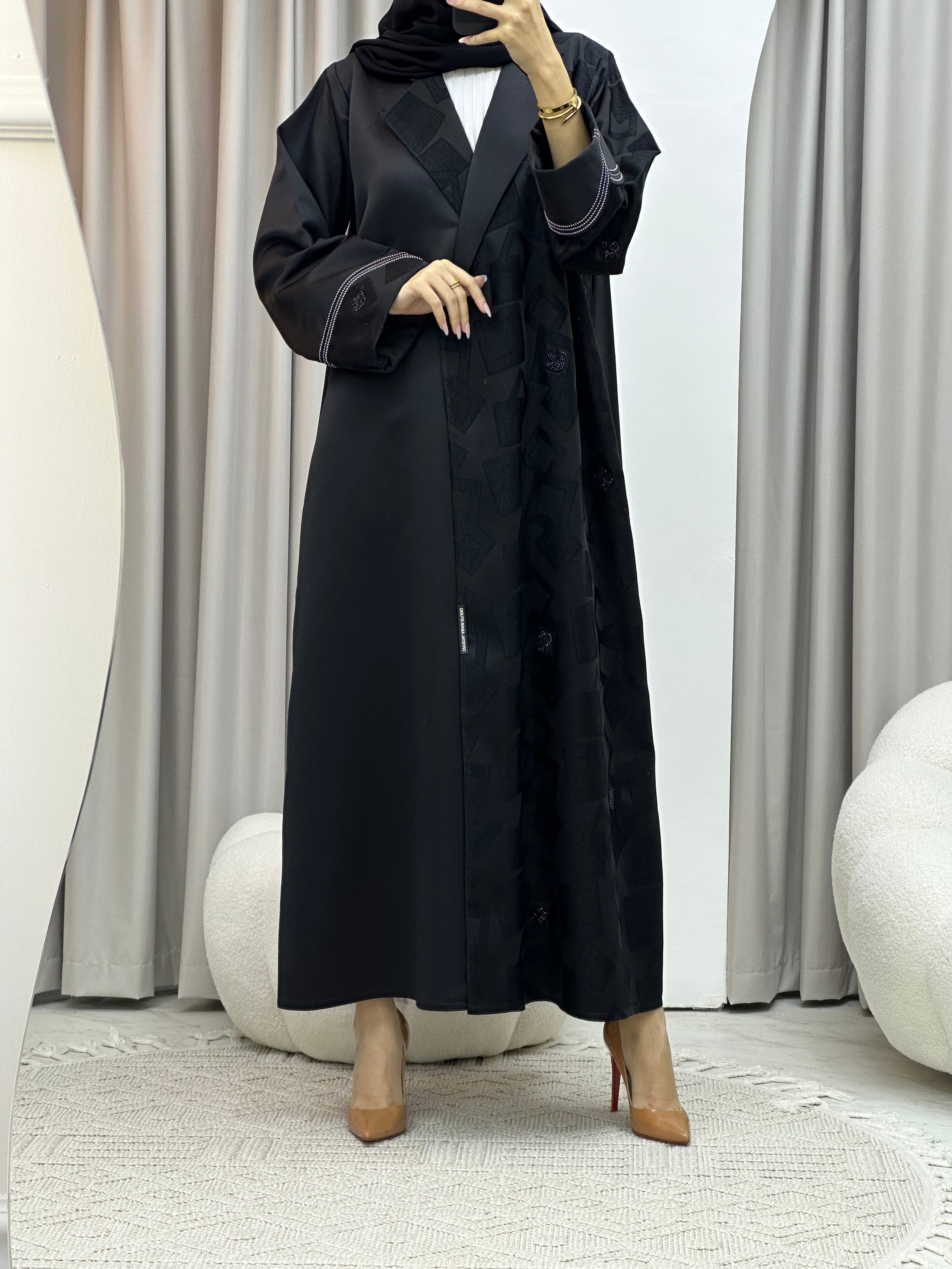 C Ramadan Black Eid Abaya 96