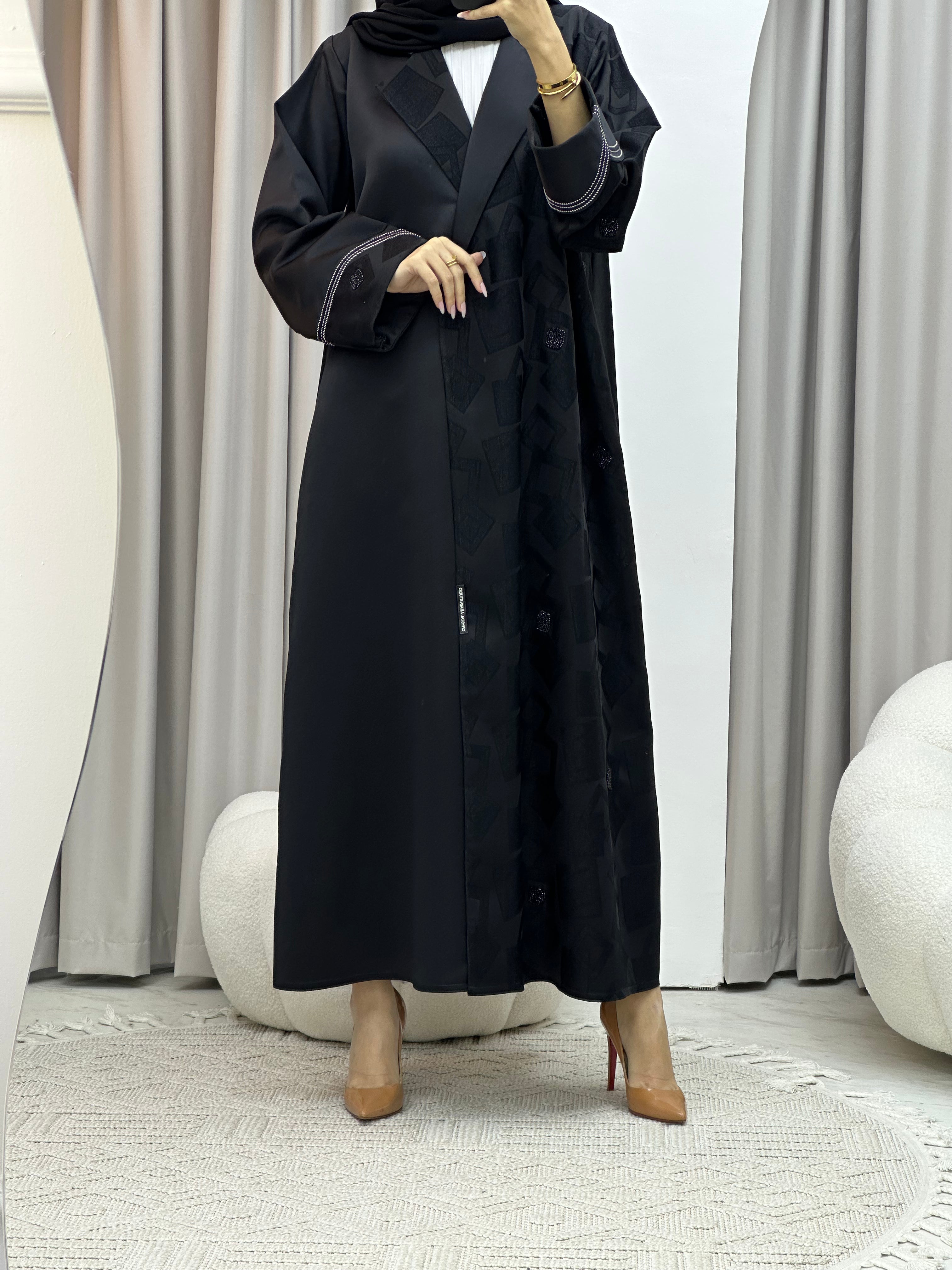 C Ramadan Black Eid Abaya 96