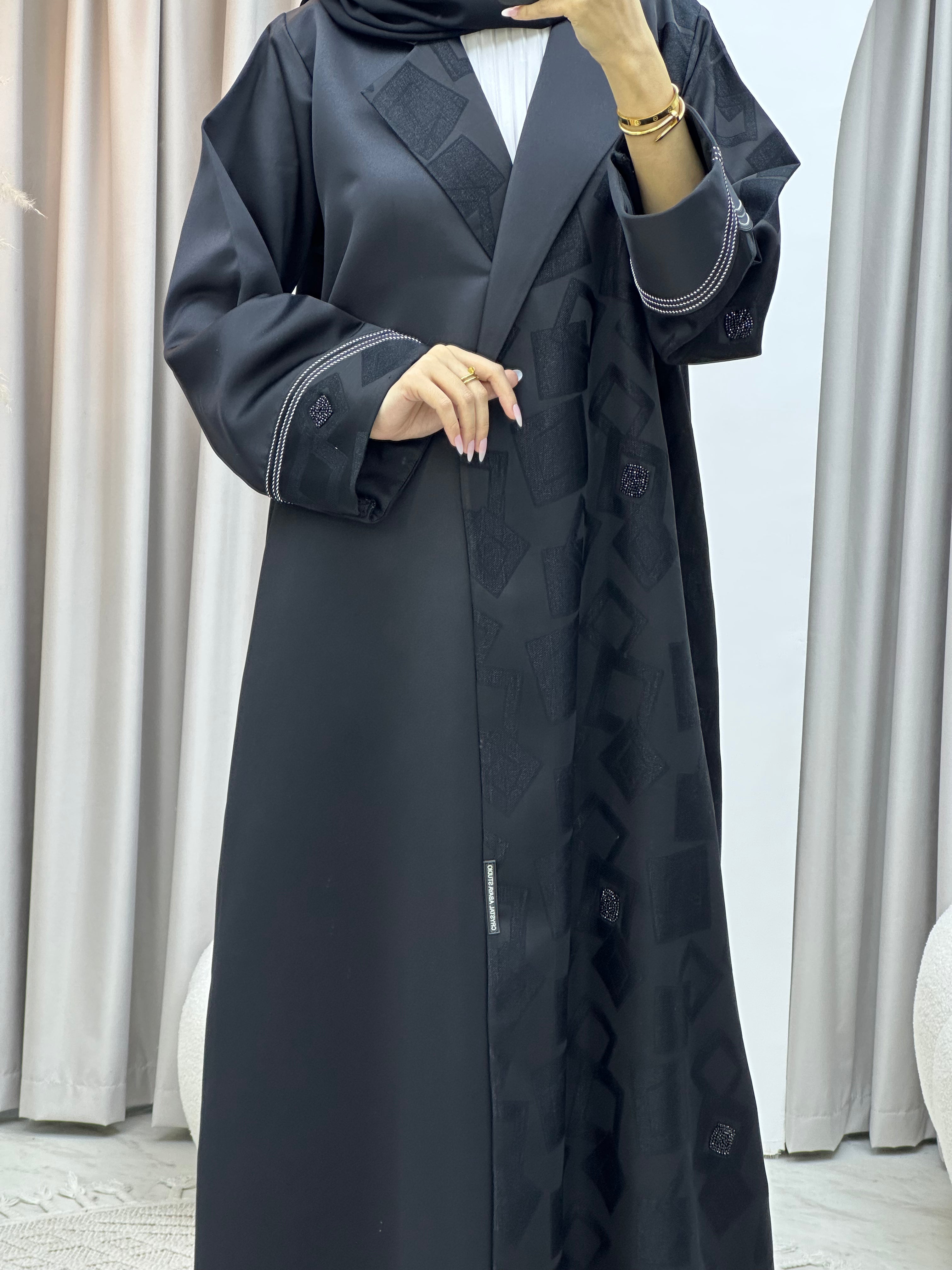 C Ramadan Black Eid Abaya 96