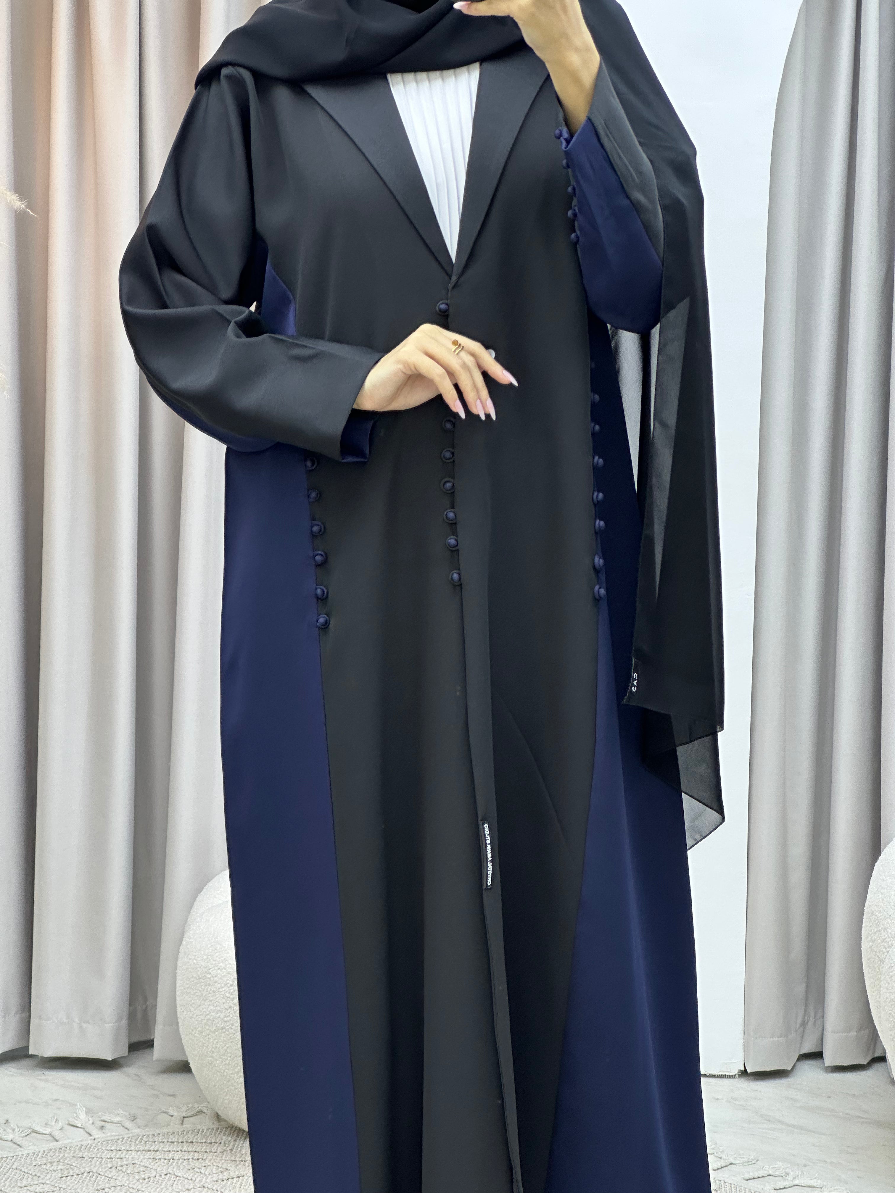 عباية رمضان سوداء للعيد 90