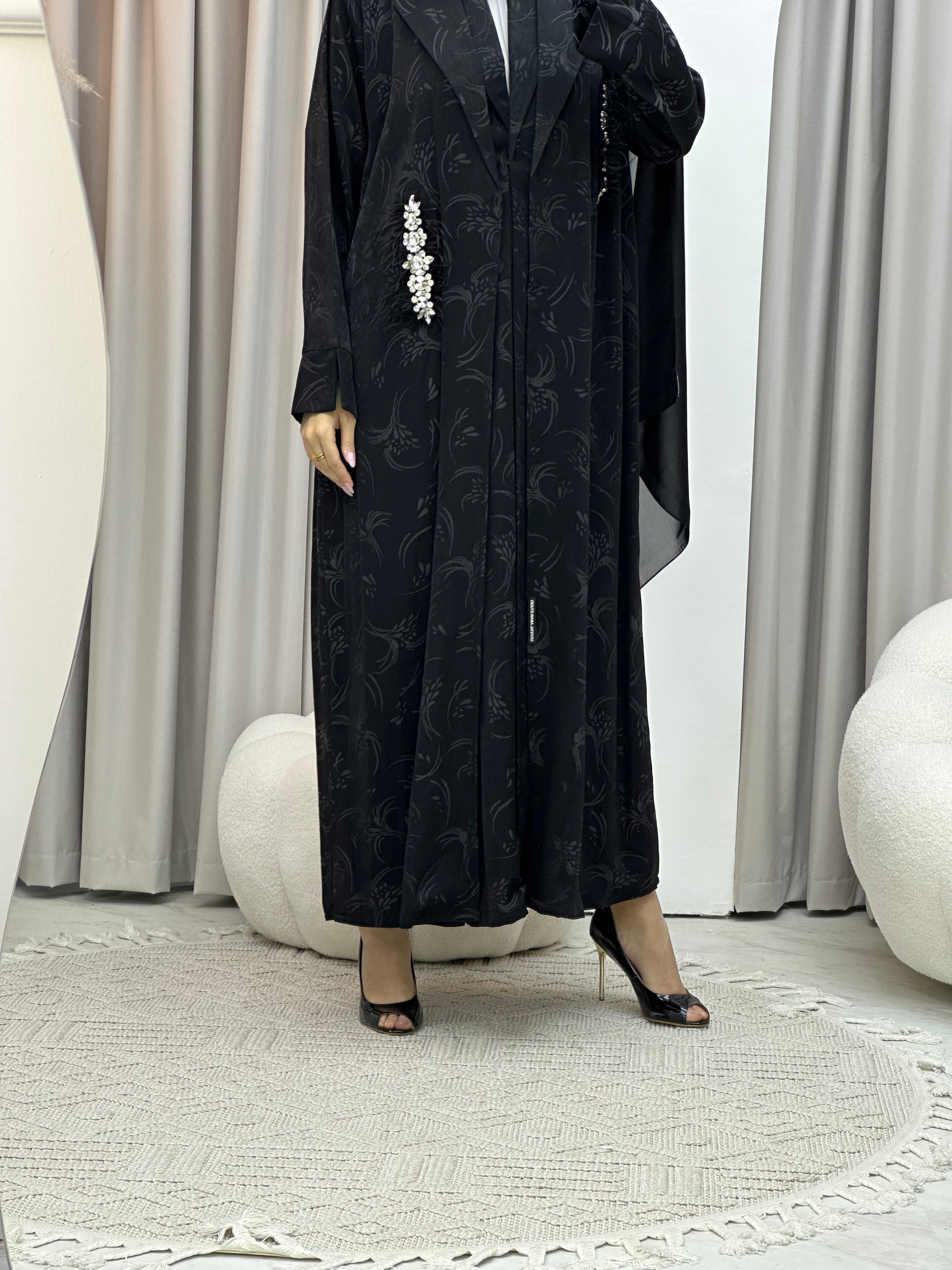 C Ramadan Black Eid Abaya 97
