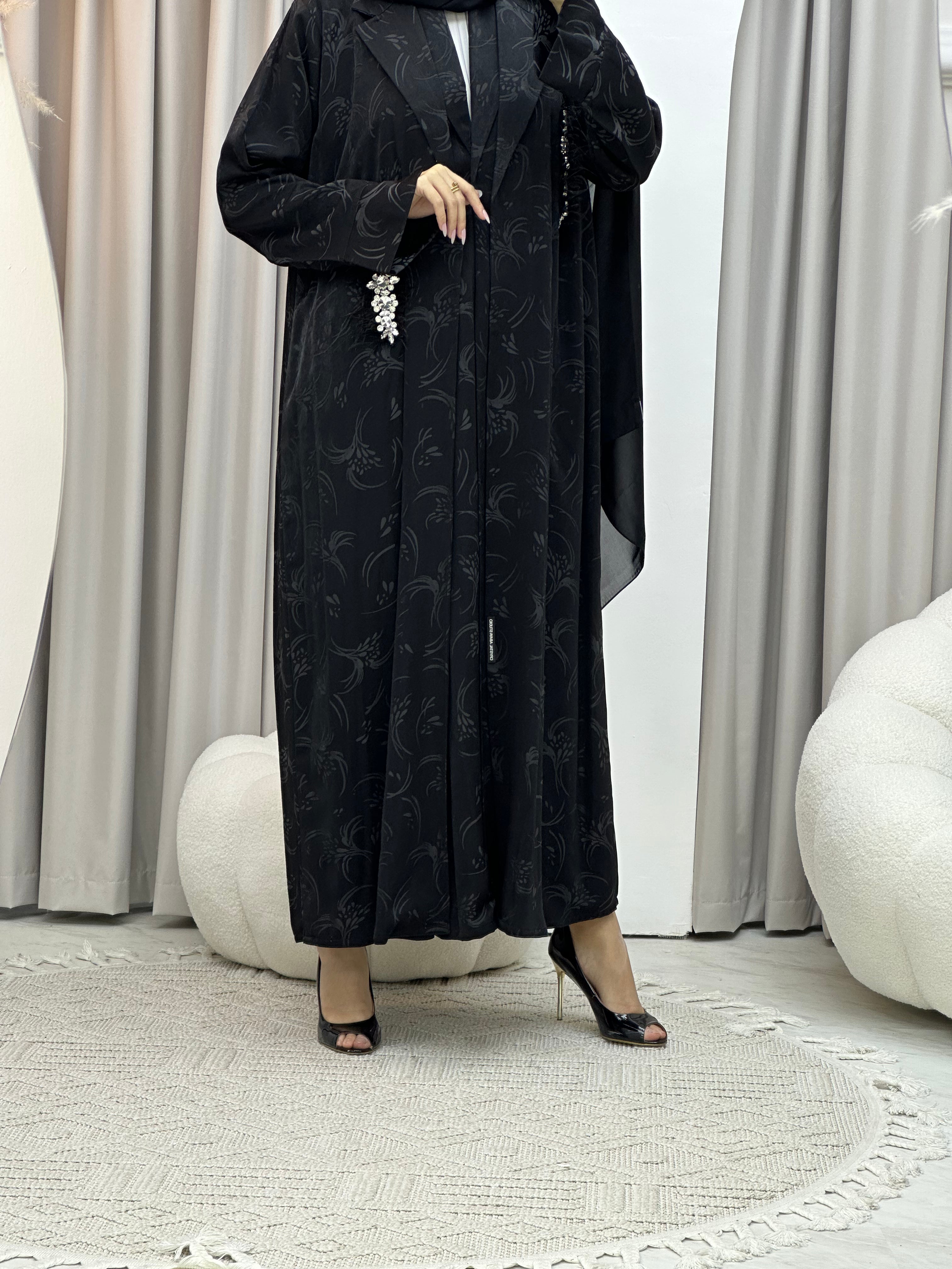 C Ramadan Black Eid Abaya 97
