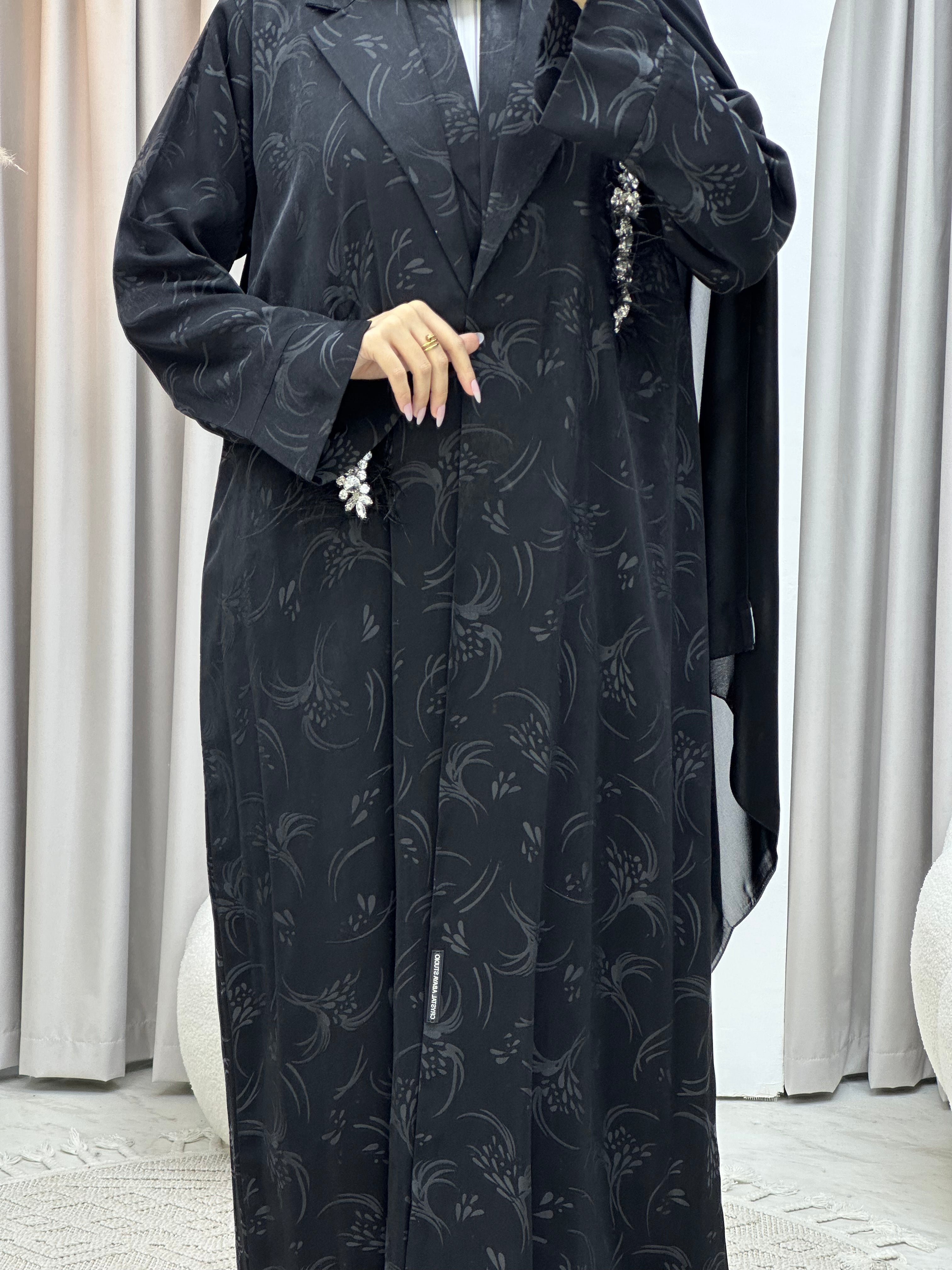 C Ramadan Black Eid Abaya 97