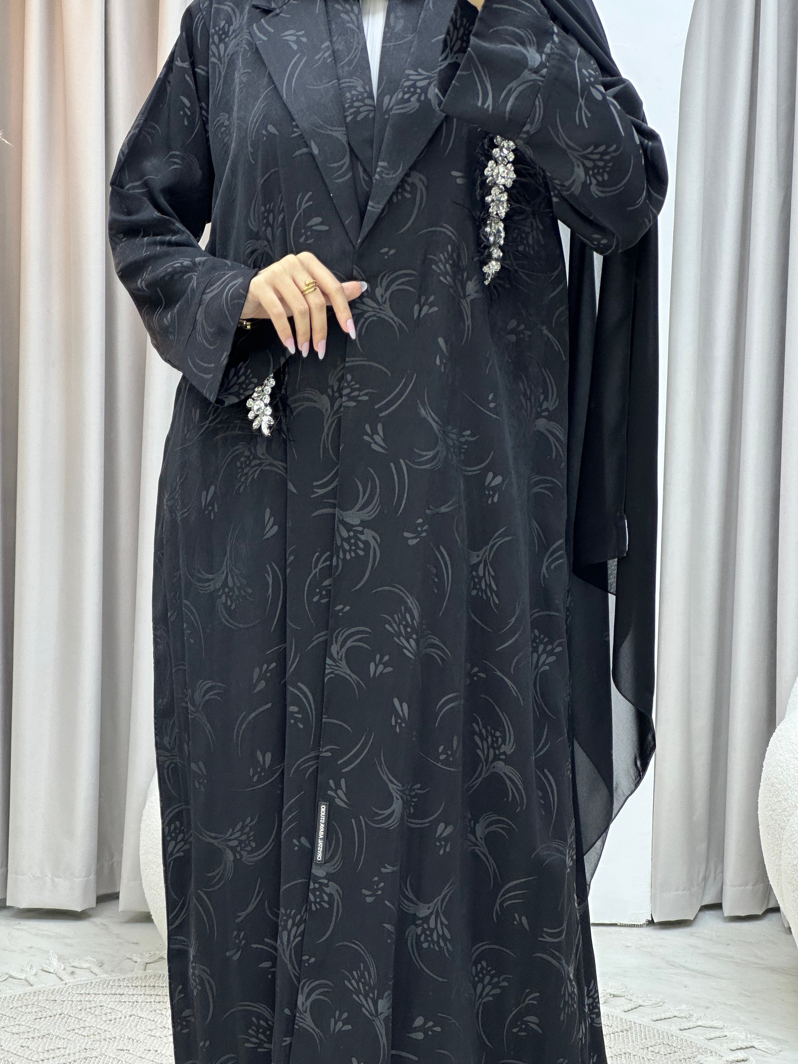 C Ramadan Black Eid Abaya 97