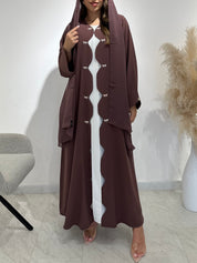 C 1508 Mauve Pink Abaya