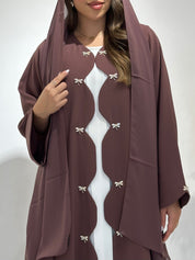 C 1508 Mauve Pink Abaya