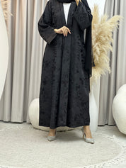 C Black Work Abaya 185