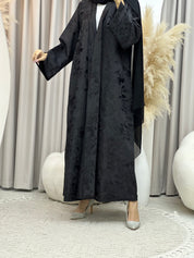 C Black Work Abaya 185