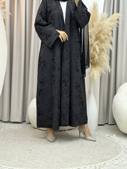C Black Work Abaya 185