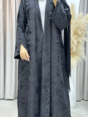 C Black Work Abaya 185