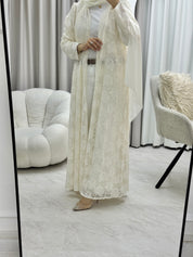 C 1278-02 Ivory Dantel Abaya