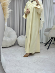 C 1281-01 Butter Yellow Abaya