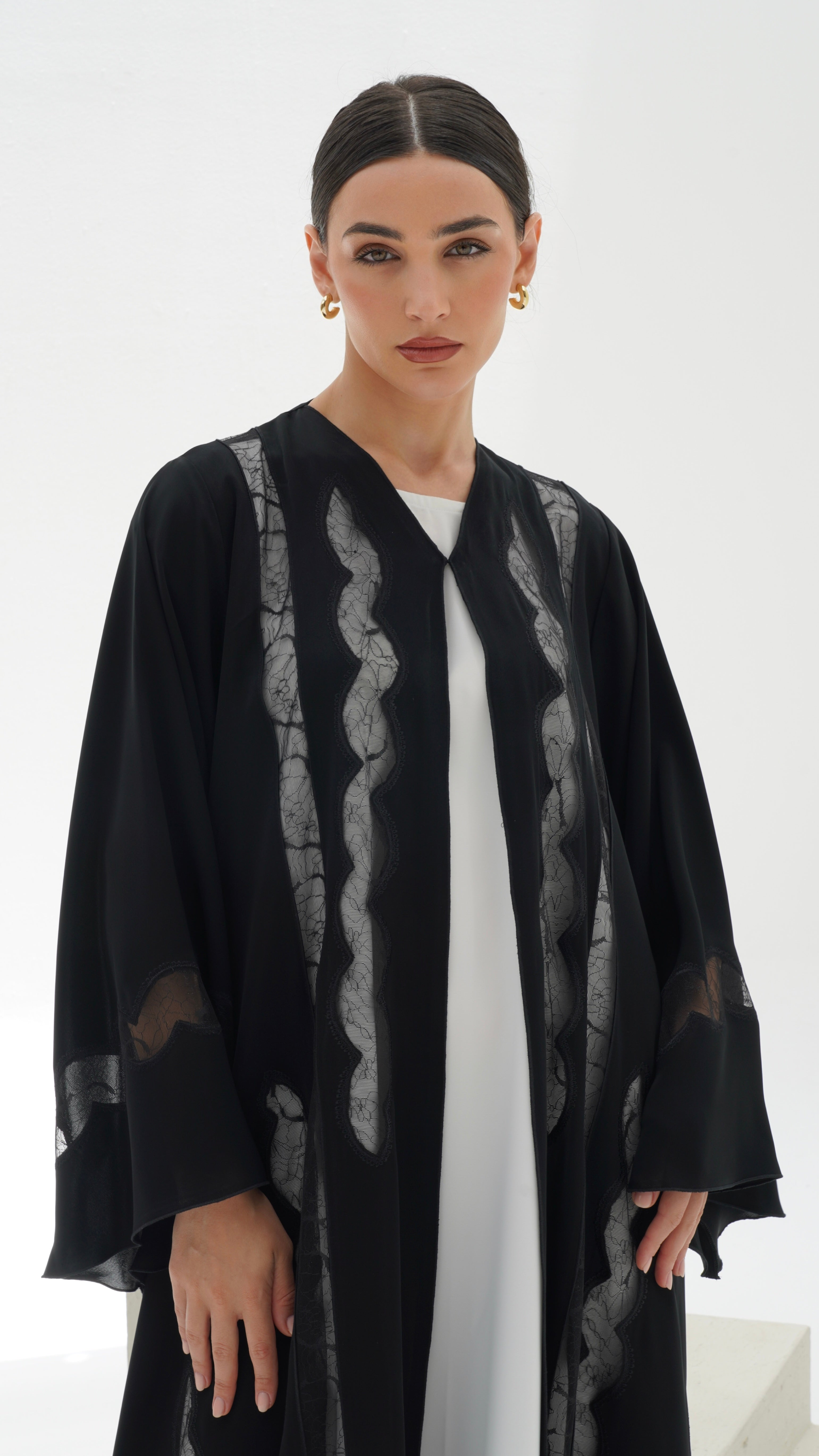 C 1111 Black Abaya