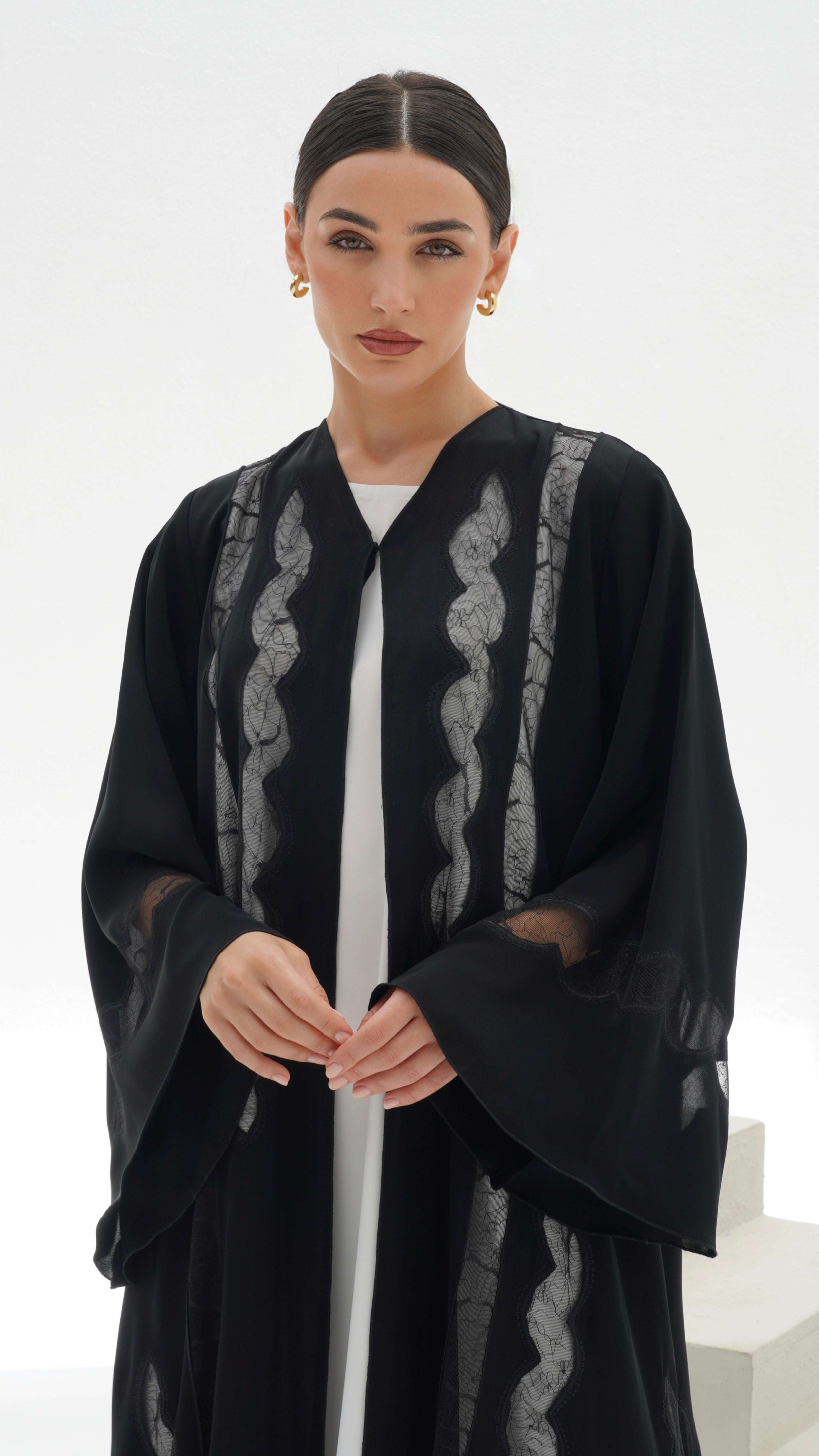 C 1111 Black Abaya
