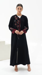 C 1113 Black Abaya
