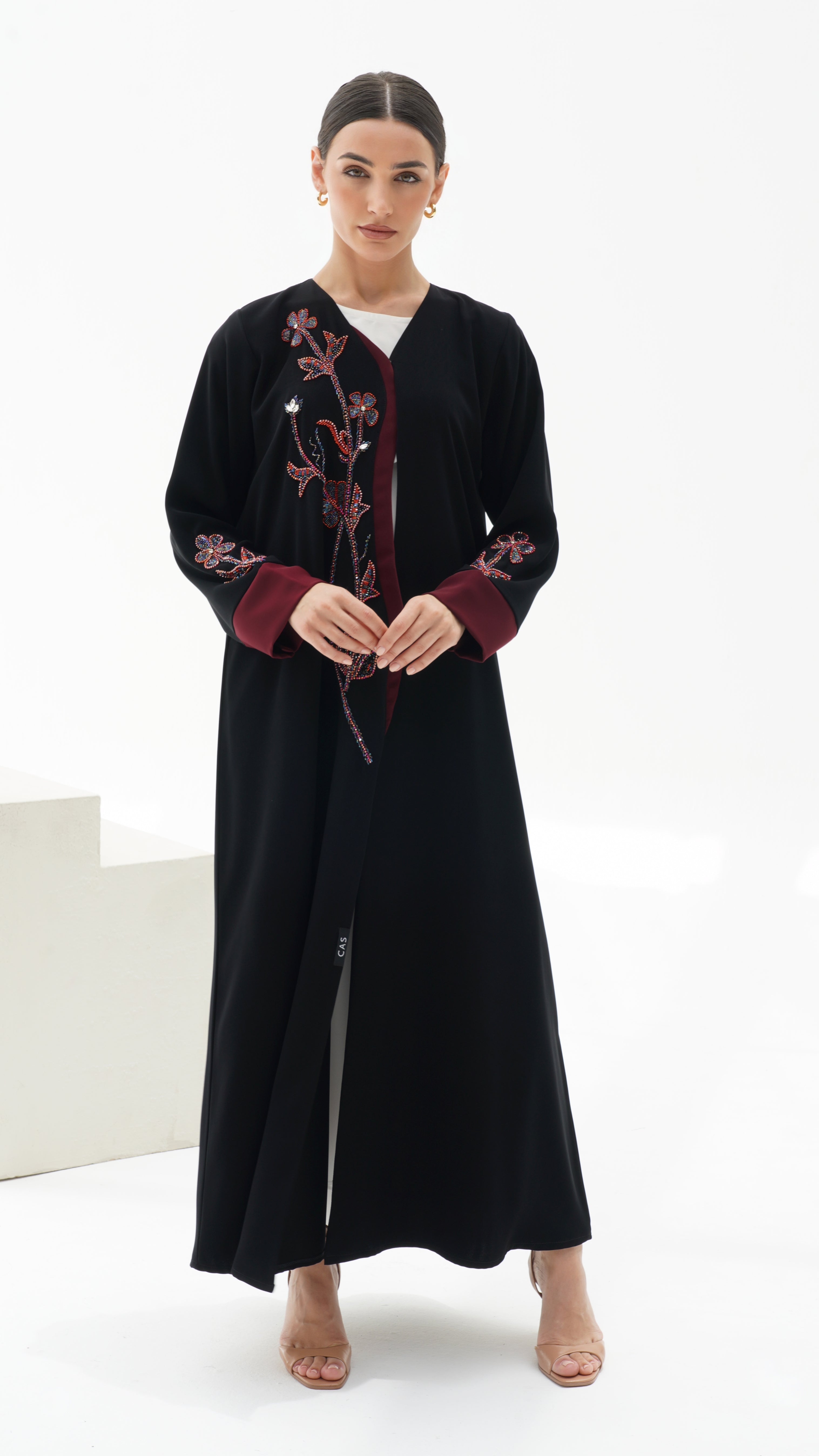 C 1113 Black Abaya
