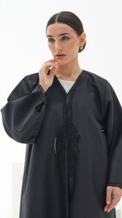 C 1121 Black Abaya