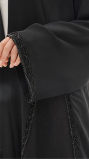 C 1120 Black Abaya
