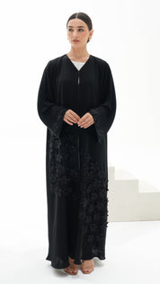 C 1117 Black Abaya