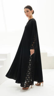 C 1112 Black Abaya