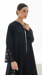 C 1112 Black Abaya