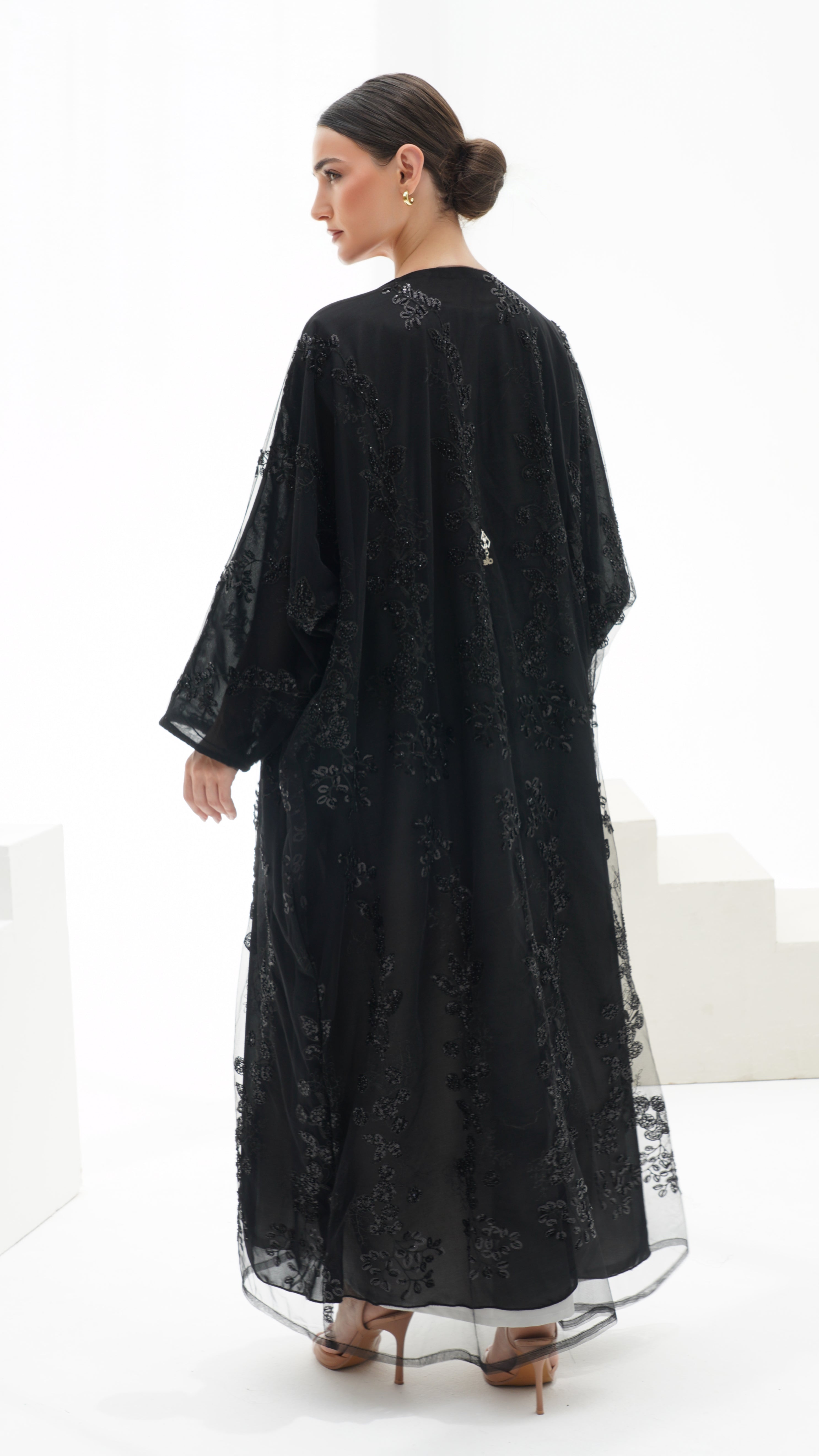 C 1127 Black Abaya