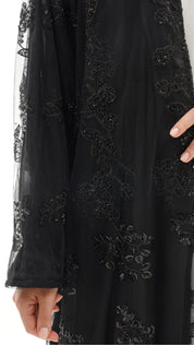 C 1127 Black Abaya