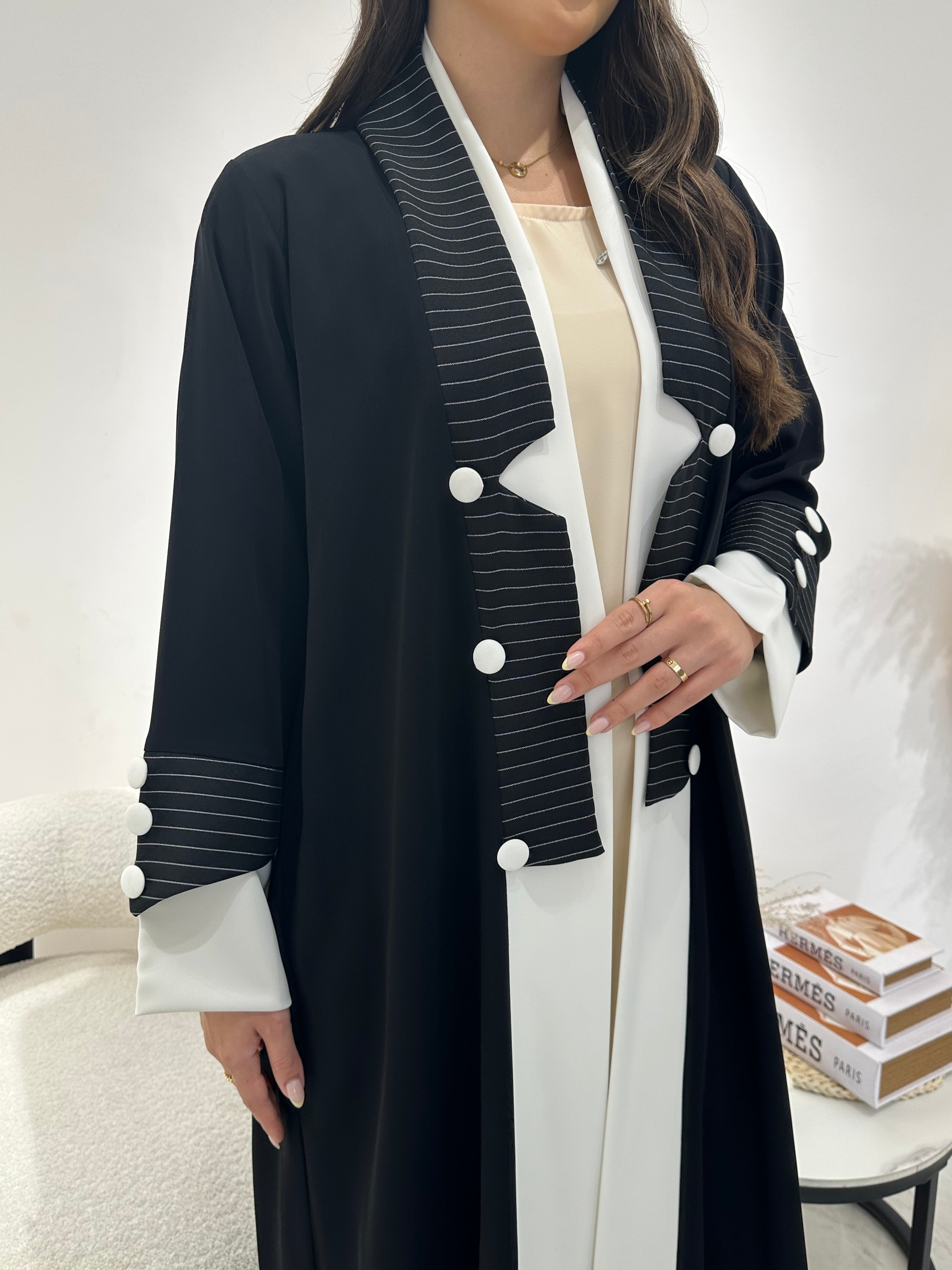 C 1298 Black Abaya