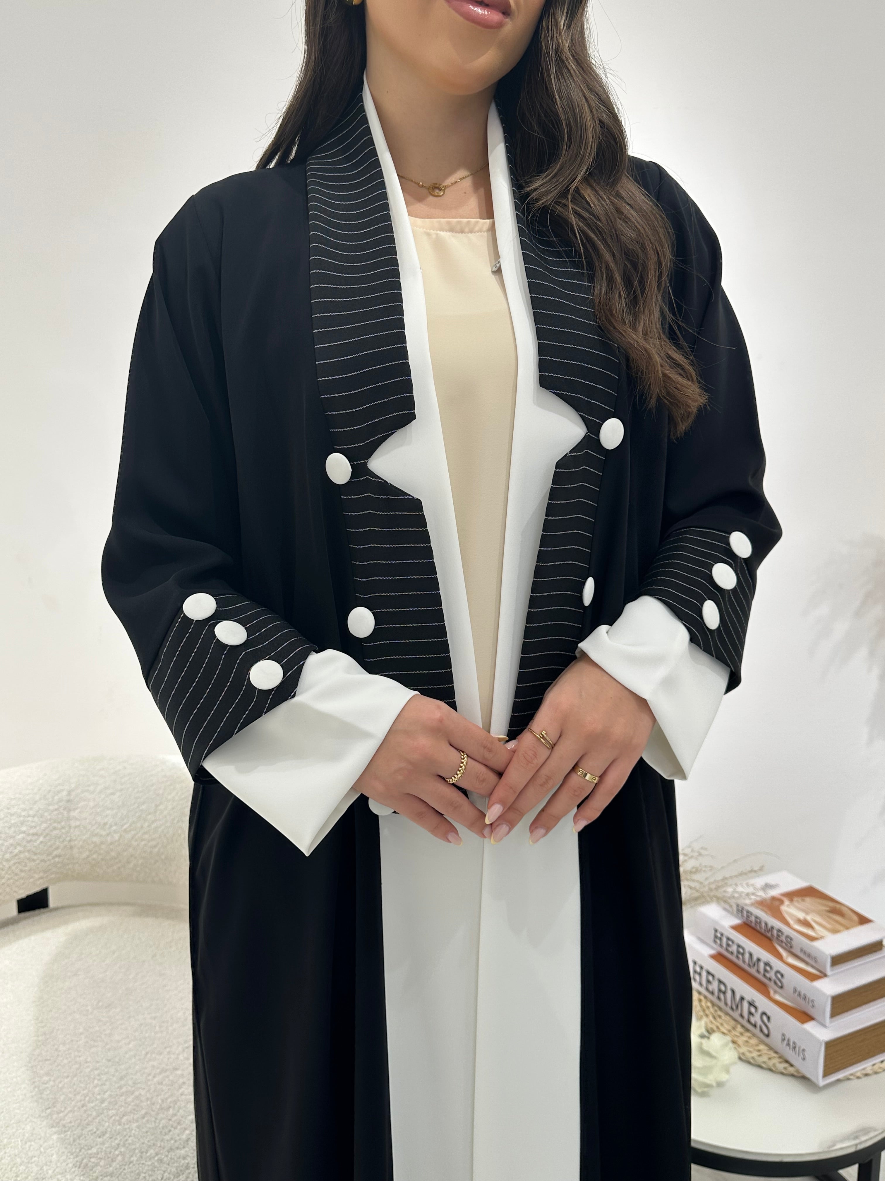 C 1298 Black Abaya