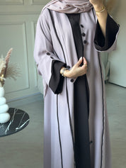 C 0857 Nude Brown Abaya