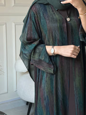 C 0865 Premium Green Coat Abaya