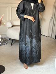 C 0863-03 Grey Coat Abaya