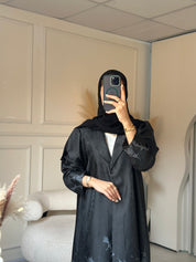 C 0863-03 Grey Coat Abaya