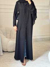 C 1454 Black Abaya