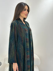C 0877-01 Premium Green Abaya