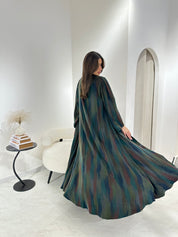 C 0877-02 Premium Green Abaya