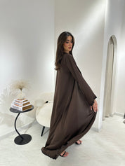 C 0419 Brown Abaya