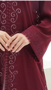C 1150 Crepe Abaya