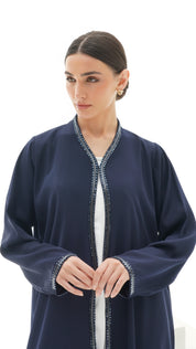 C 1151 Navy Blue Abaya